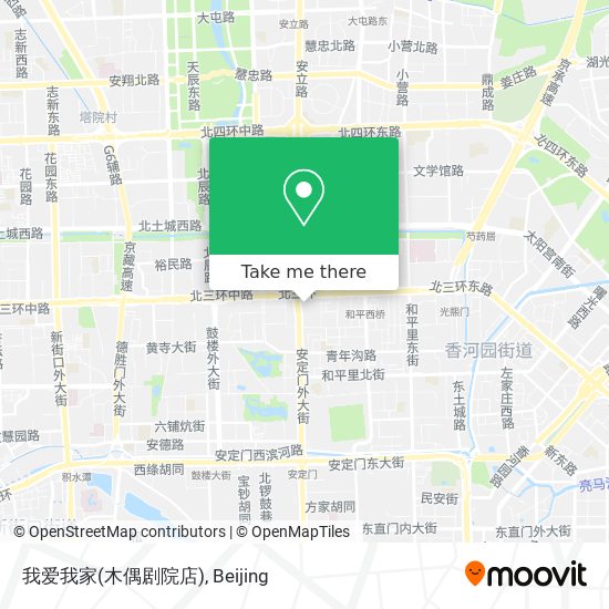 我爱我家(木偶剧院店) map