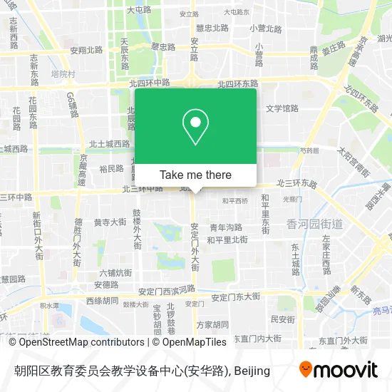 朝阳区教育委员会教学设备中心(安华路) map
