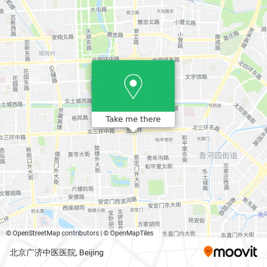北京广济中医医院 map