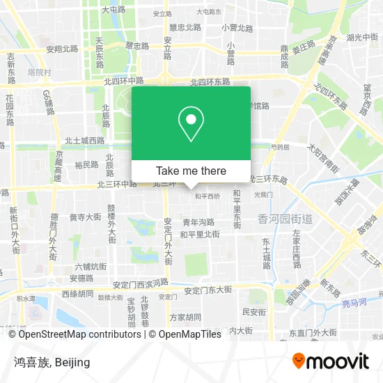 鸿喜族 map