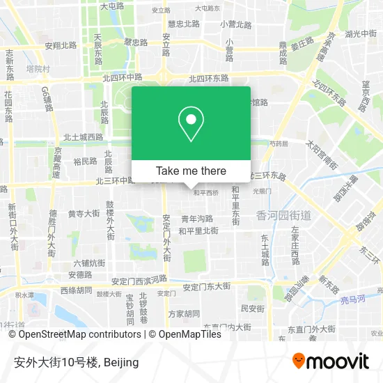安外大街10号楼 map