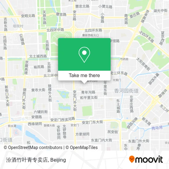 汾酒竹叶青专卖店 map