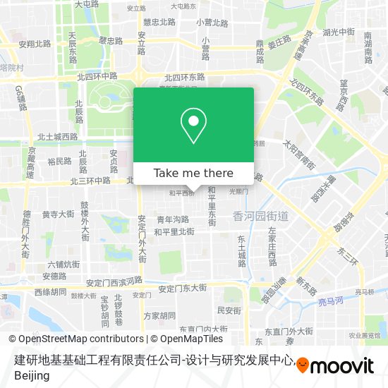 建研地基基础工程有限责任公司-设计与研究发展中心 map