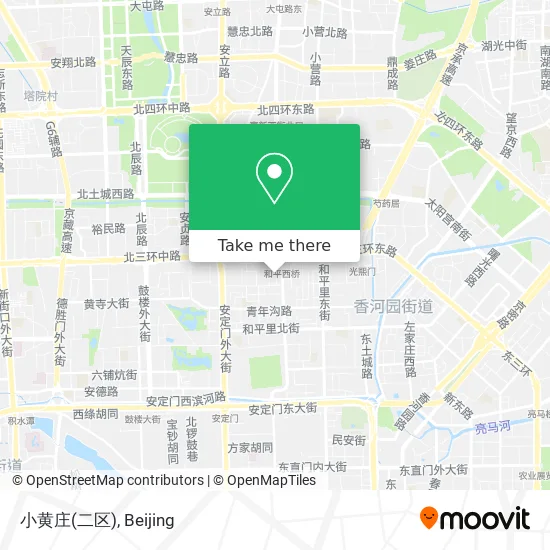 小黄庄(二区) map