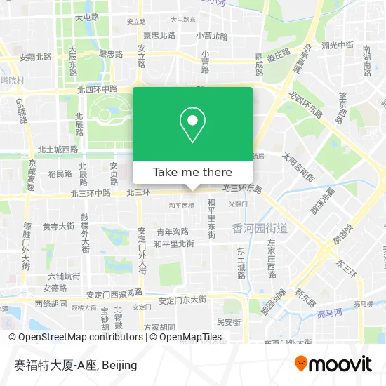 赛福特大厦-A座 map