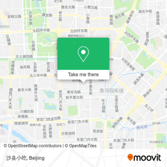 沙县小吃 map
