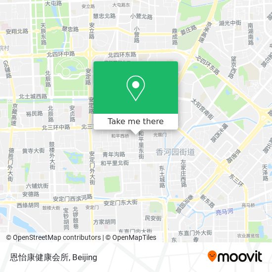 恩怡康健康会所 map