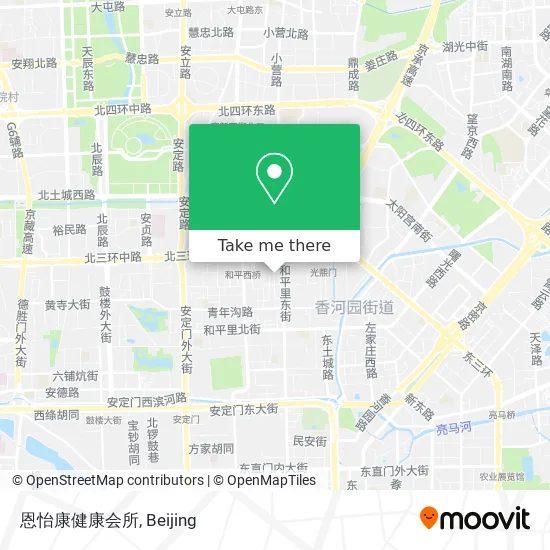 恩怡康健康会所 map