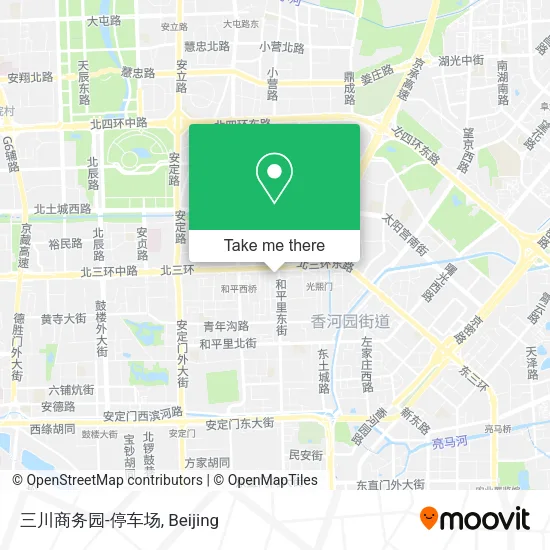 三川商务园-停车场 map