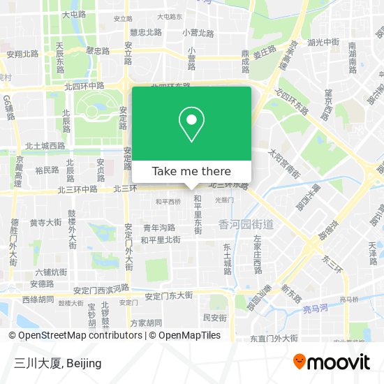 三川大厦 map