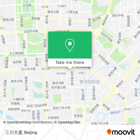 三川大厦 map