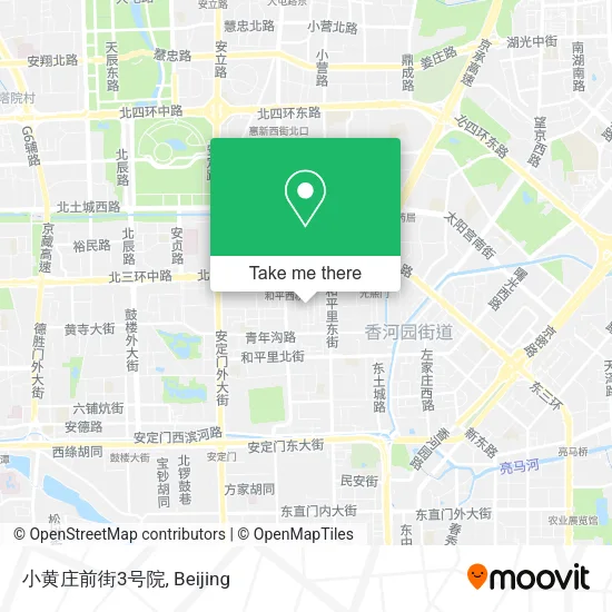 小黄庄前街3号院 map