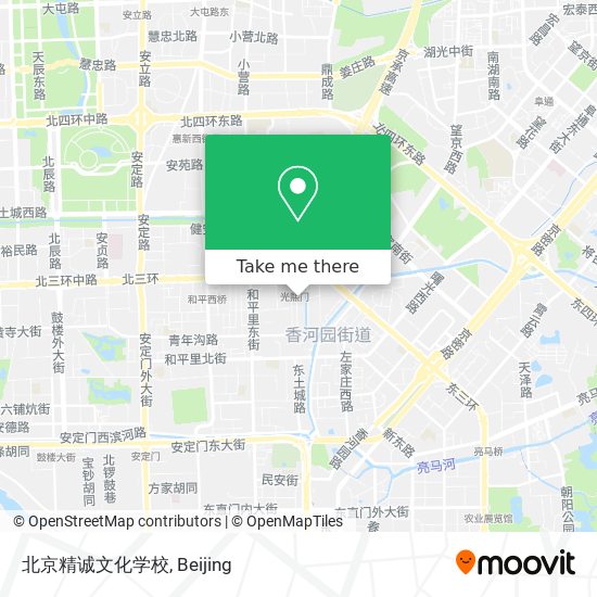 北京精诚文化学校 map