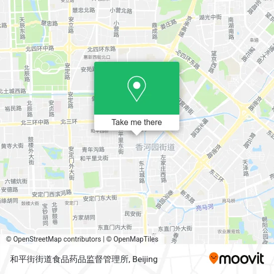 和平街街道食品药品监督管理所 map