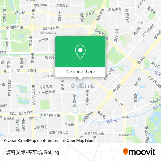 煤科宾馆-停车场 map
