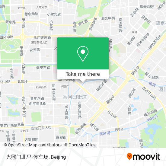 光熙门北里-停车场 map