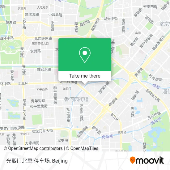 光熙门北里-停车场 map