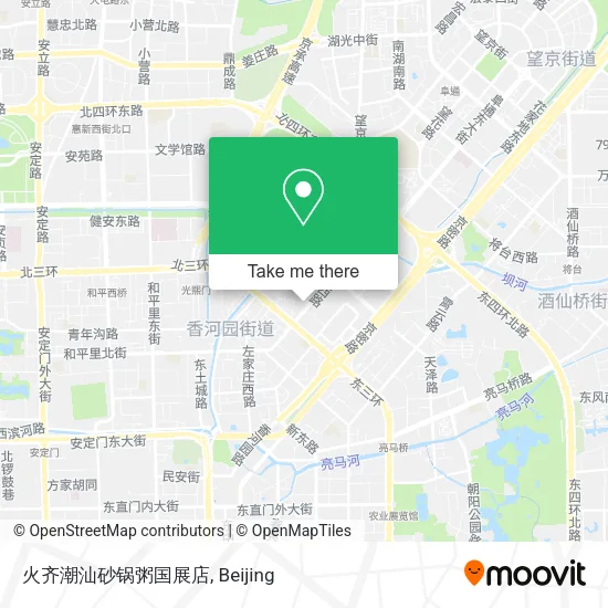 火齐潮汕砂锅粥国展店 map