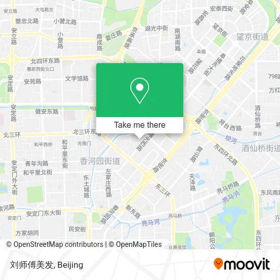 刘师傅美发 map