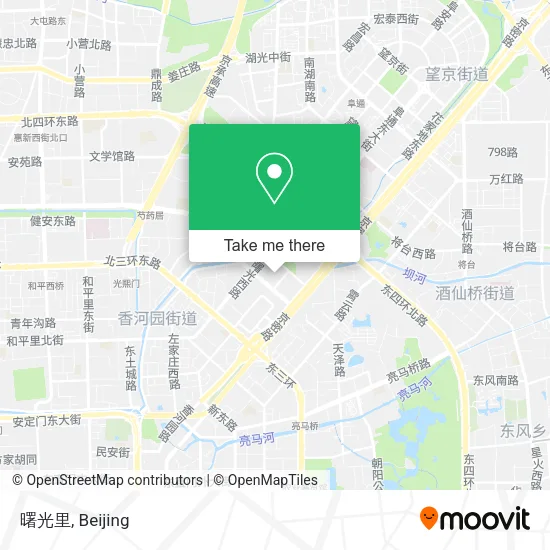曙光里 map