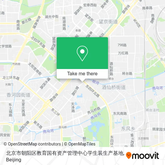 北京市朝阳区教育国有资产管理中心学生装生产基地 map