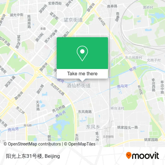 阳光上东31号楼 map