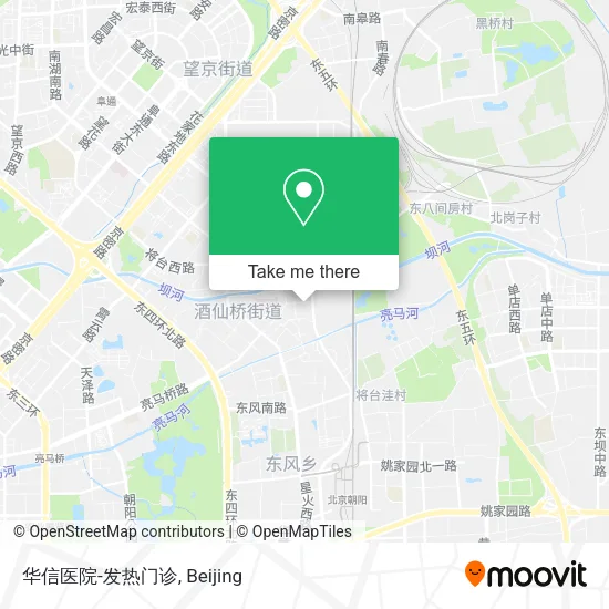 华信医院-发热门诊 map