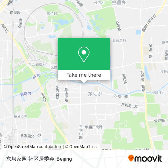 东坝家园-社区居委会 map