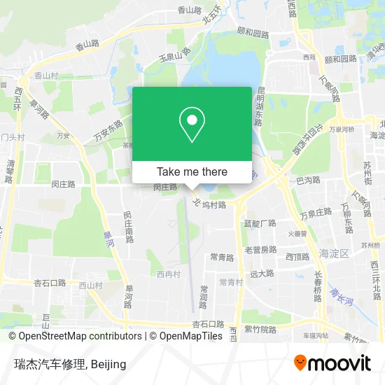 瑞杰汽车修理 map