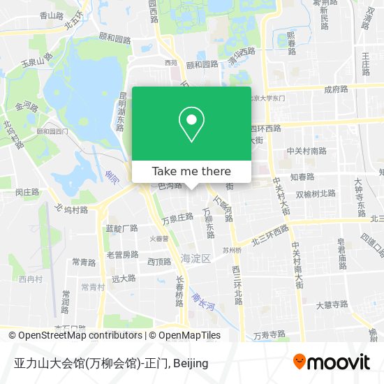 亚力山大会馆(万柳会馆)-正门 map