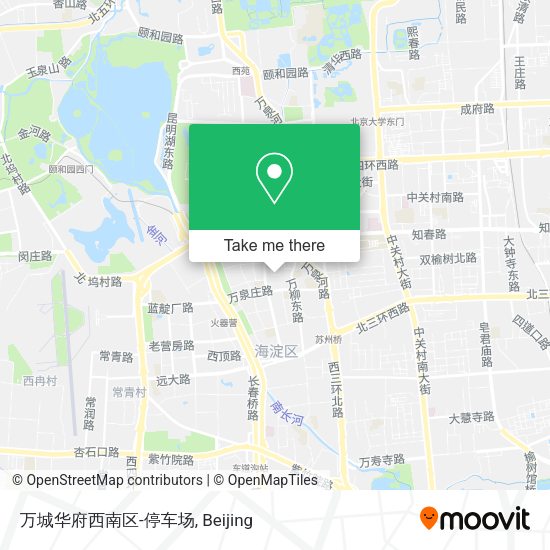 万城华府西南区-停车场 map