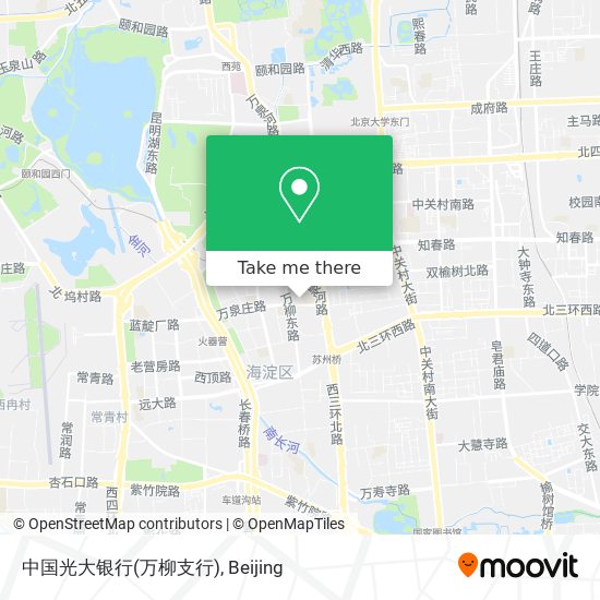 中国光大银行(万柳支行) map