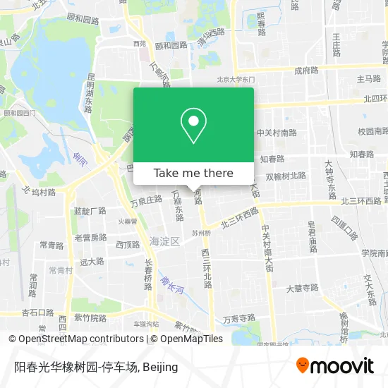 阳春光华橡树园-停车场 map