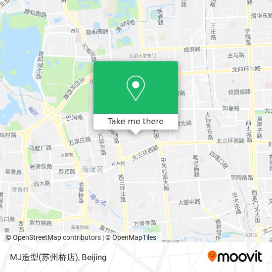 MJ造型(苏州桥店) map