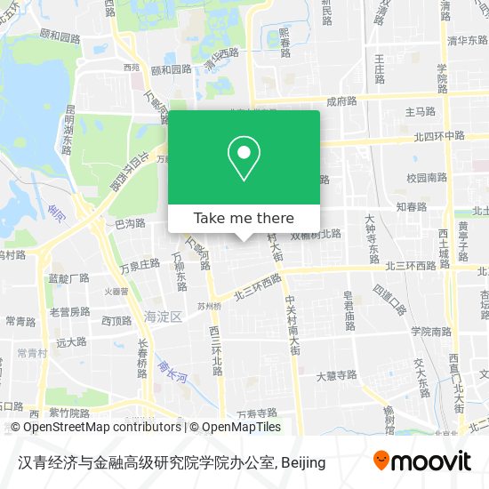 汉青经济与金融高级研究院学院办公室 map