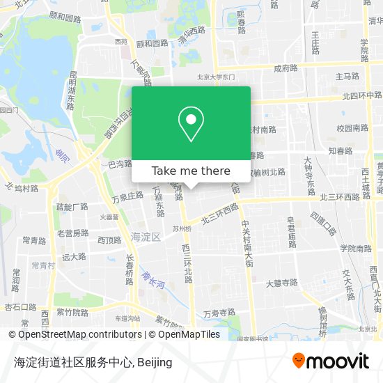 海淀街道社区服务中心 map