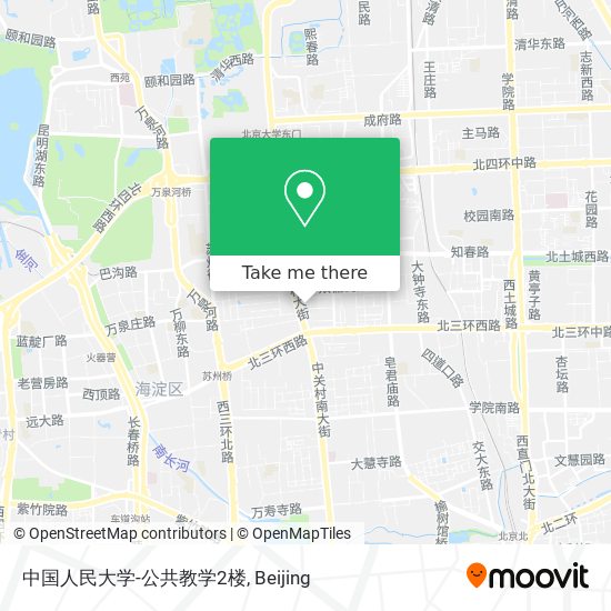 中国人民大学-公共教学2楼 map