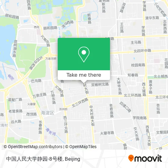 中国人民大学静园-8号楼 map