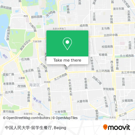 中国人民大学-留学生餐厅 map