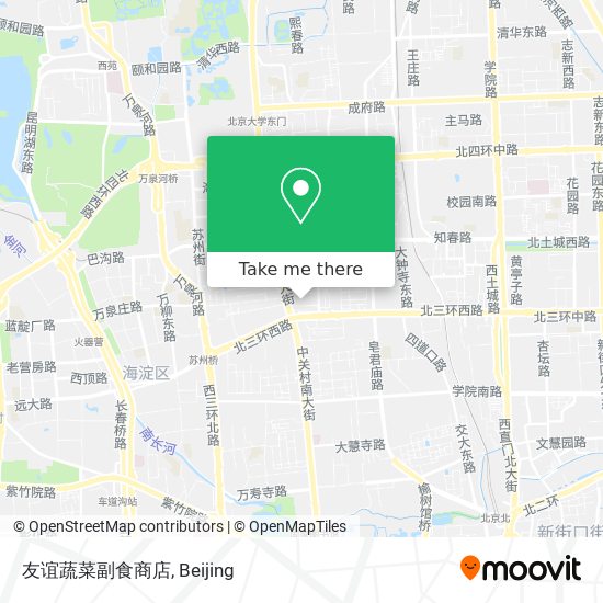 友谊蔬菜副食商店 map