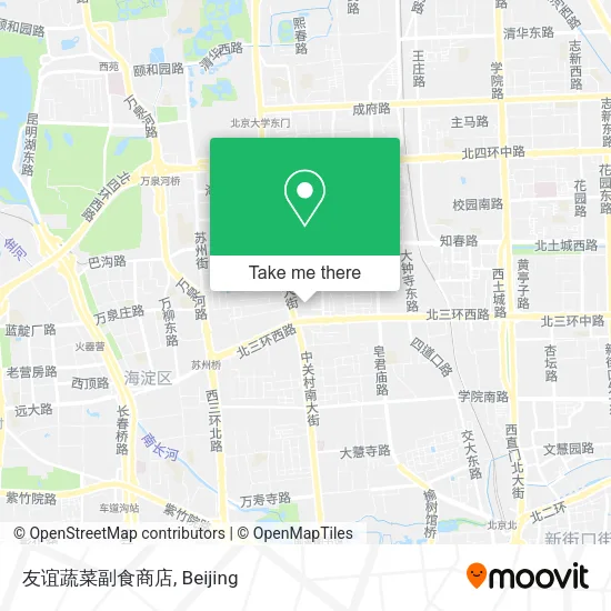 友谊蔬菜副食商店 map