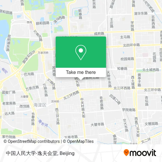 中国人民大学-逸夫会堂 map