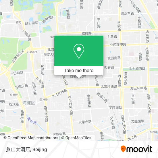 燕山大酒店 map
