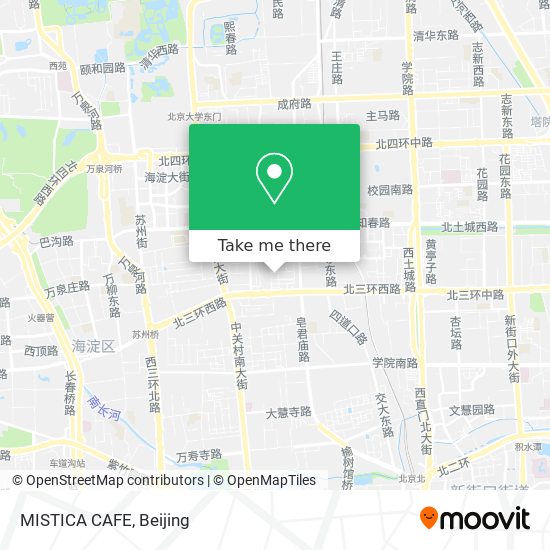 MISTICA CAFE map