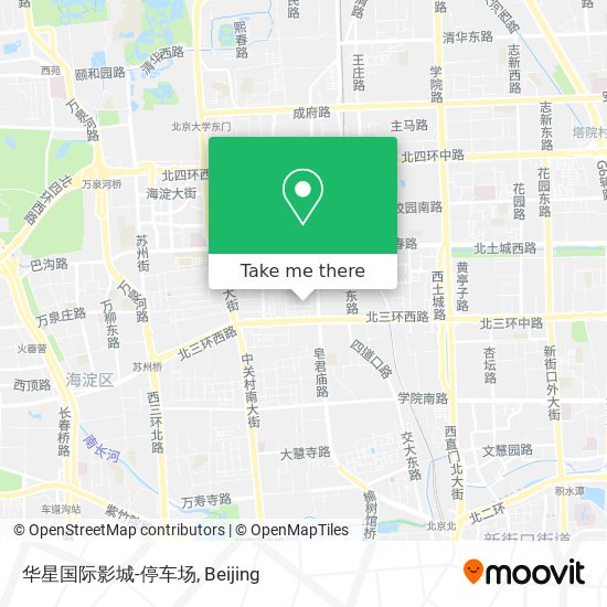 华星国际影城-停车场 map
