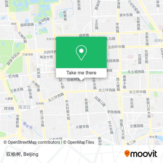 双榆树 map