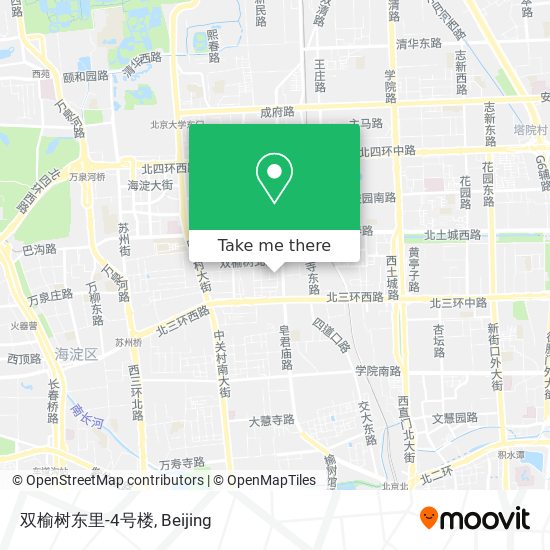 双榆树东里-4号楼 map