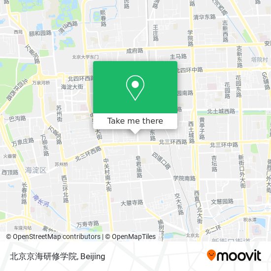 北京京海研修学院 map