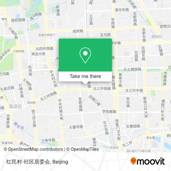 红民村-社区居委会 map