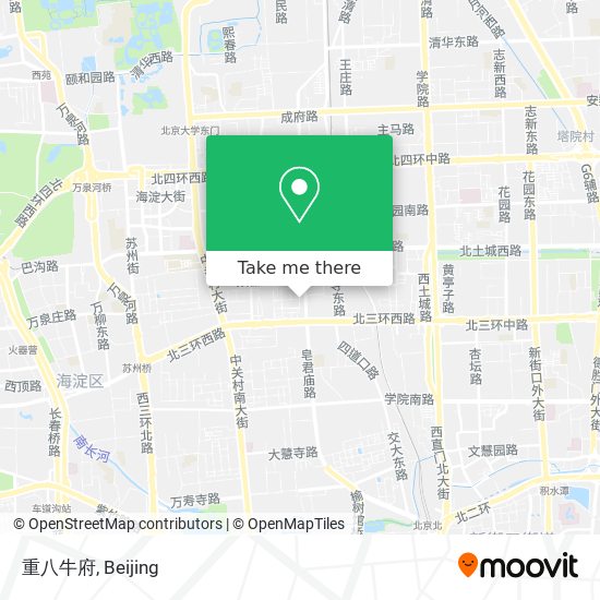 重八牛府 map
